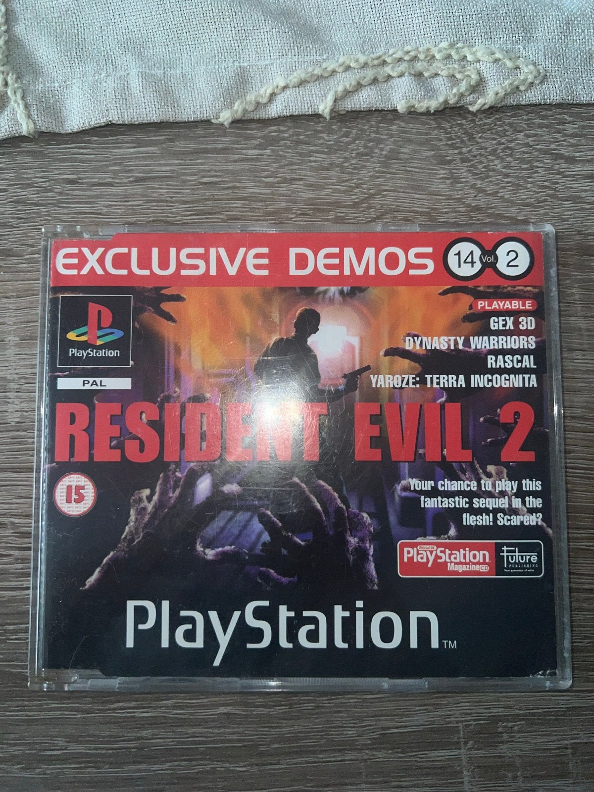 Resident Evil 2 Exclusive Demos PlayStation Magazine CD, Avontuur en Actie, 1 speler, Ophalen of Verzenden, Zo goed als nieuw