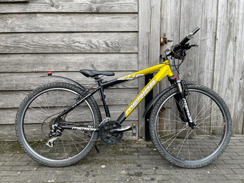 Mtb Merida matts 26 inch aluminium frame, 49 tot 53 cm, Ophalen, Zo goed als nieuw, Merida