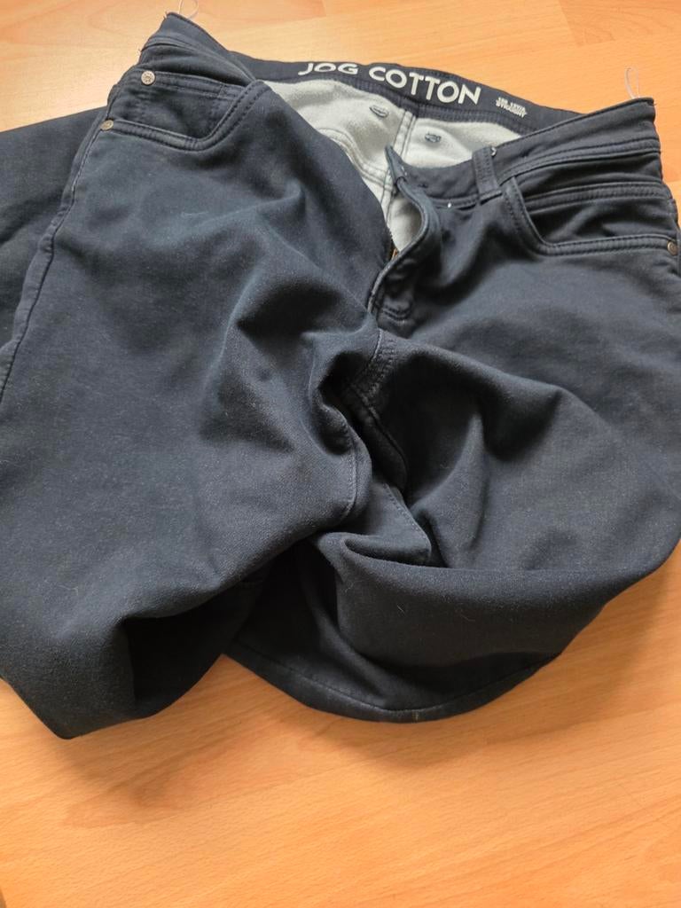 Donkerblauwe Jog Cotton Jeans - Maat 158, Ophalen of Verzenden, Zo goed als nieuw, Jongen, Broek