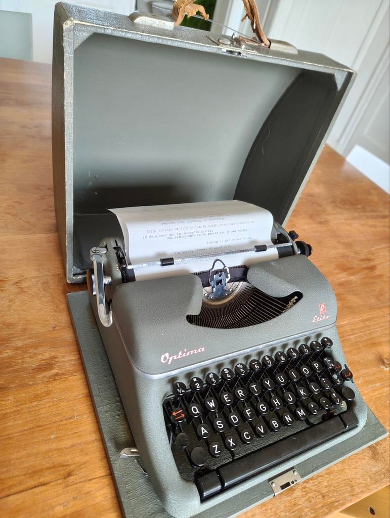 Optima Elite typemachine, Diversen, Typemachines, Ophalen, Gebruikt