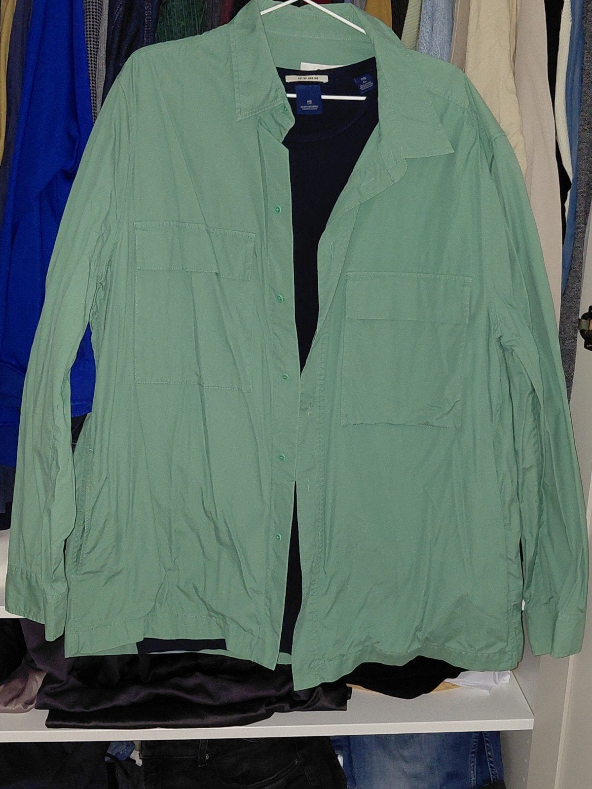 bijna nieuwe Cos overshirt jasje groen maat 44, Verzenden, Zo goed als nieuw, Maat 42/44 (L), Groen