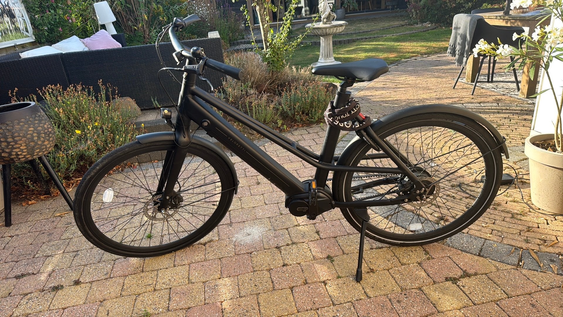 Veloretti Ivy Matt Black, Ophalen, Gebruikt, Veloretti, 47 tot 51 cm