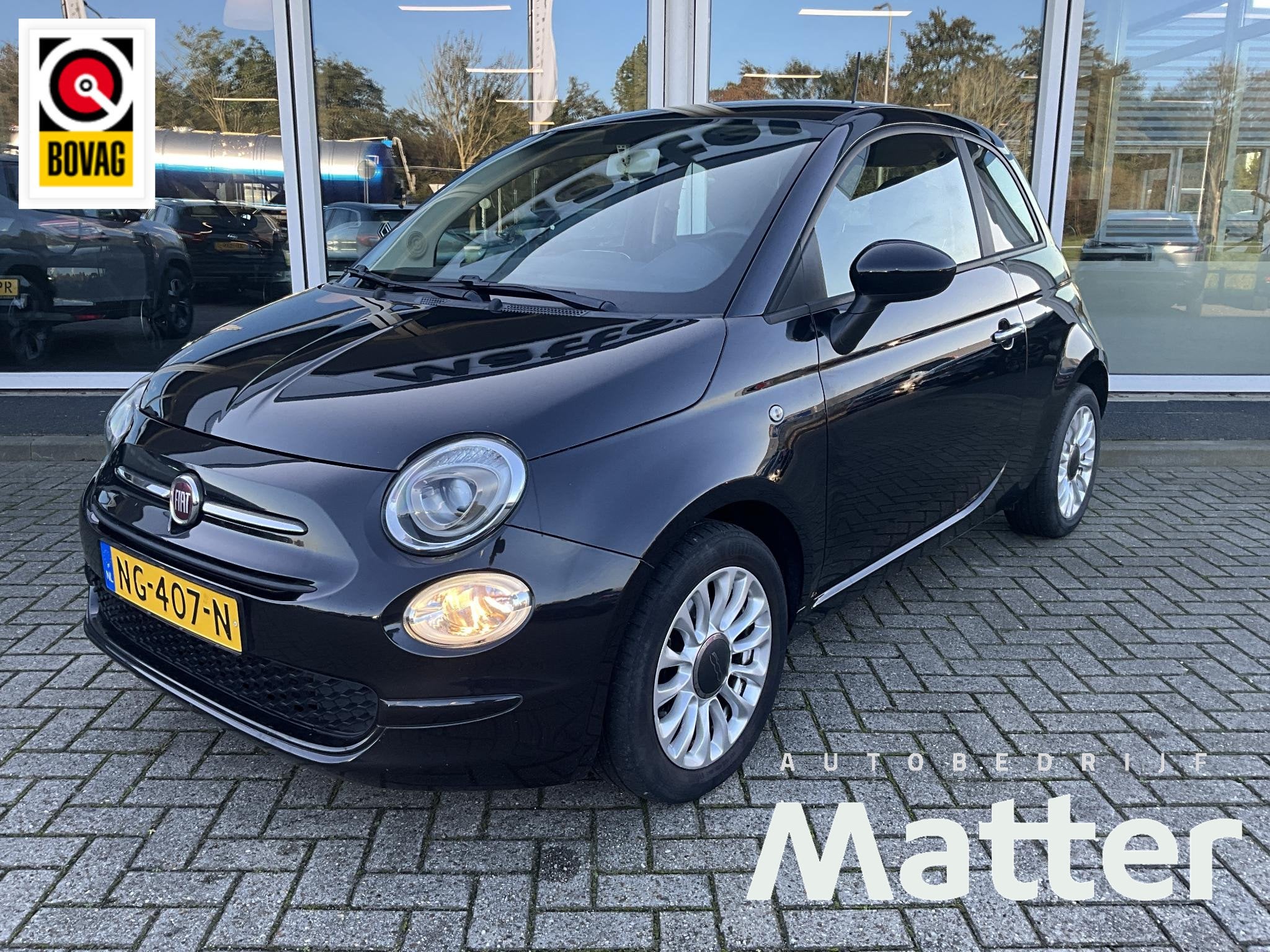 Fiat 500 0.9 TwinAir Turbo Popstar, Auto's, Voorwielaandrijving, Gebruikt, Met garantie (alle), Origineel Nederlands