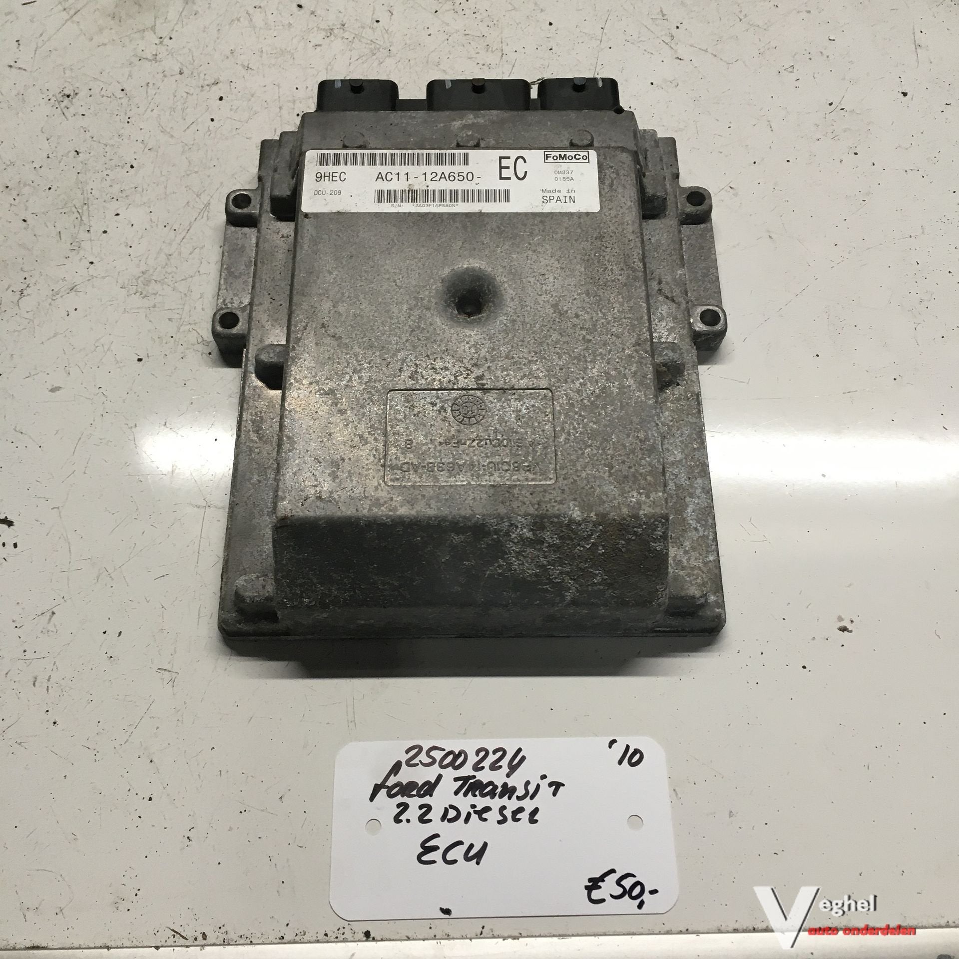 Ford Transit 2.2 Diesel 2010 2500224   ECU   AC11-12A650, Gebruikt, -, -, Ophalen of Verzenden