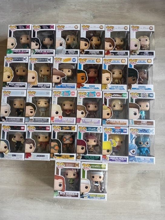 Grote collectie Funko Pops - Television serie. €5 per stuk, Verzamelen, Poppetjes en Figuurtjes, Ophalen of Verzenden, Zo goed als nieuw