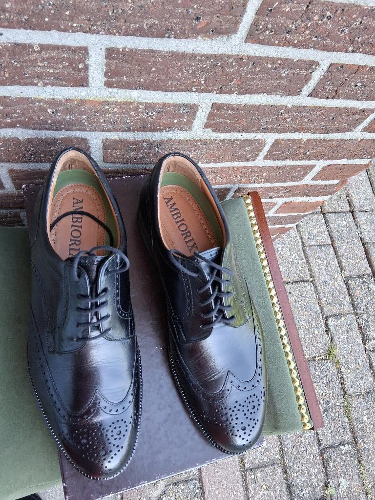 Heren schoenen Ambiorix Mt44.5, Kleding | Heren, Schoenen, Ambiorix, Zwart, Nieuw, Ophalen of Verzenden