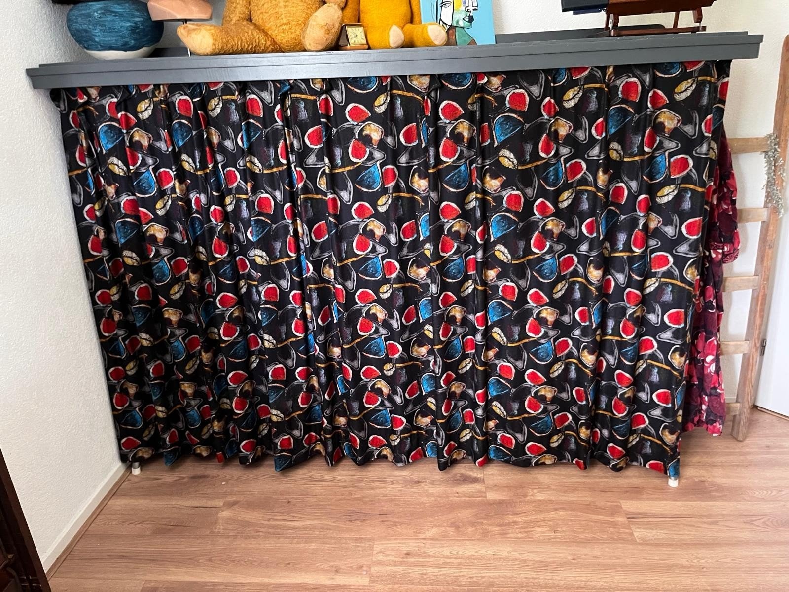 Opklapbed met metalen frame en spiraal 130x190, Ophalen, Gebruikt, Metaal, Grijs