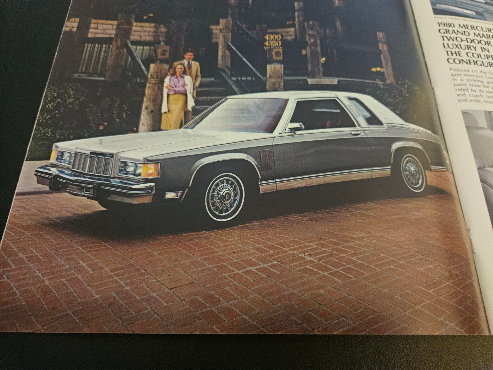 Brochure Mercury Marquis 1980 USA, Ophalen of Verzenden, Zo goed als nieuw, Overige merken