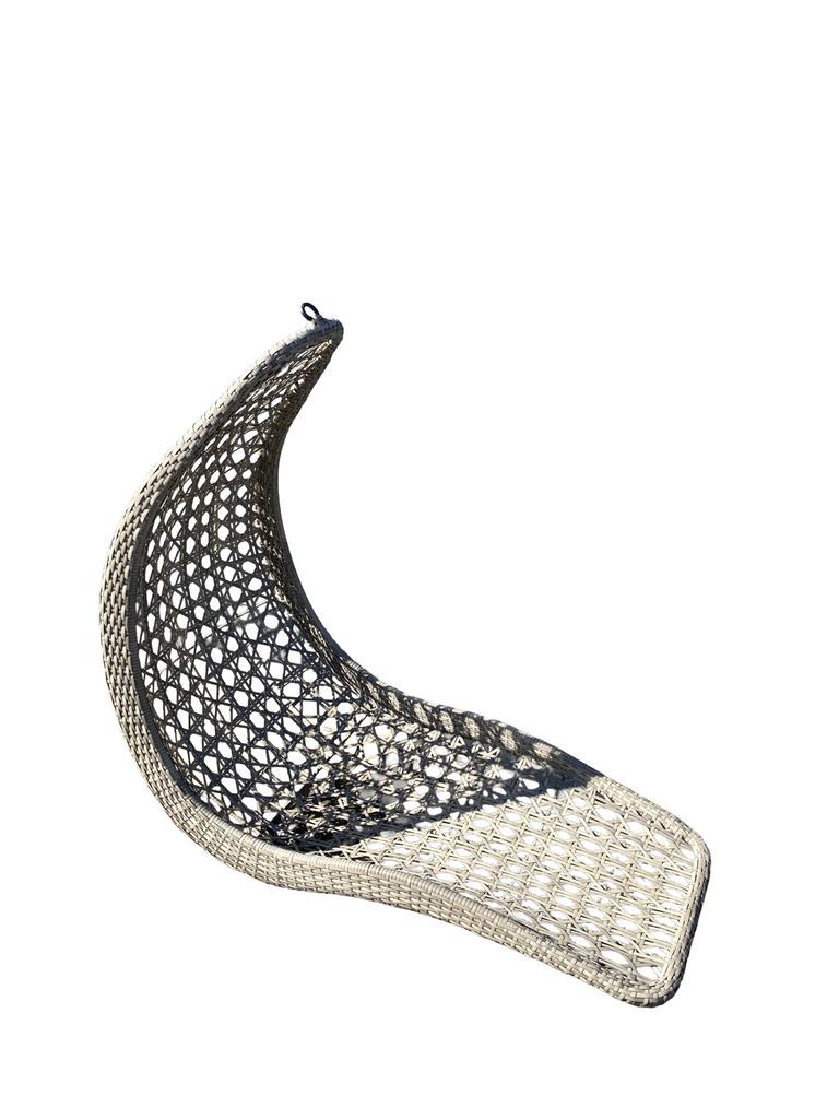 Luxe hang loungestoel, Tuin en Terras, Ophalen, Zo goed als nieuw, Kunststof