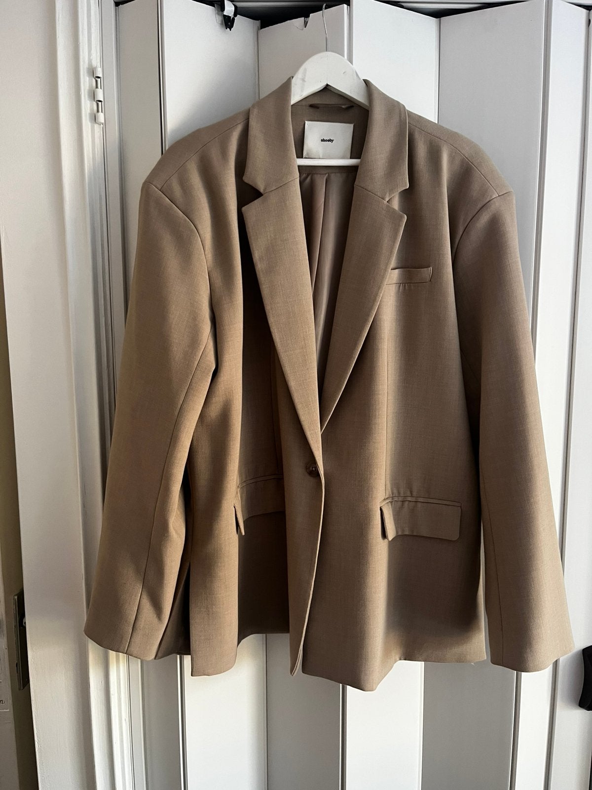 Shoeby blazer l/xl, Kleding | Dames, Beige, Maat 46/48 (XL) of groter, Ophalen of Verzenden, Zo goed als nieuw