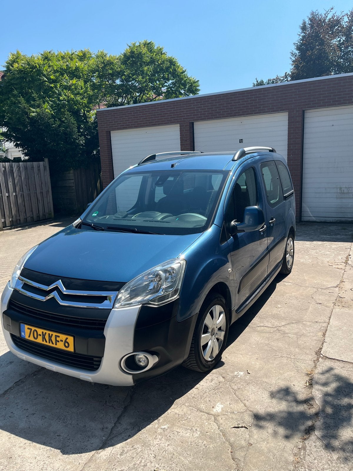 Citroën Berlingo 1.6 VTI Multispace|Airco|Trekhaak, Auto's, Citroën, Voorwielaandrijving, Zwart, 4 cilinders, Blauw