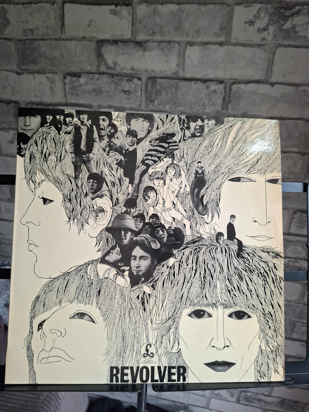 The Beatles - Revolver LP (1966) - Originele Persing, Ophalen, Gebruikt, Originele persing, 12 inch