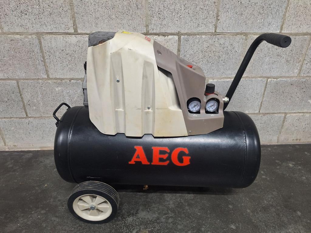 AEG compressor, Ophalen, Gebruikt