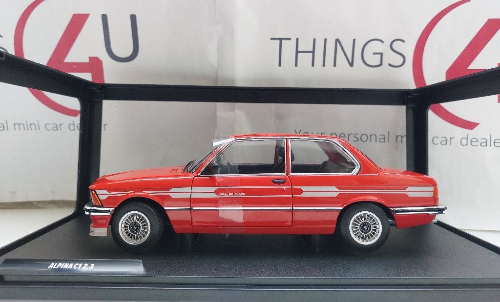 Solido 1:18 BMW Alpina C1 2,3 Bouwjaar 1980 rood nieuw, Ophalen of Verzenden, Nieuw, Auto, Solido