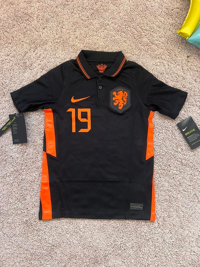 Nederlands Elftal Uitshirt 2022/2023 - Wout Weghorst #19, Sport en Fitness, Voetbal, Maat XS of kleiner, Ophalen of Verzenden