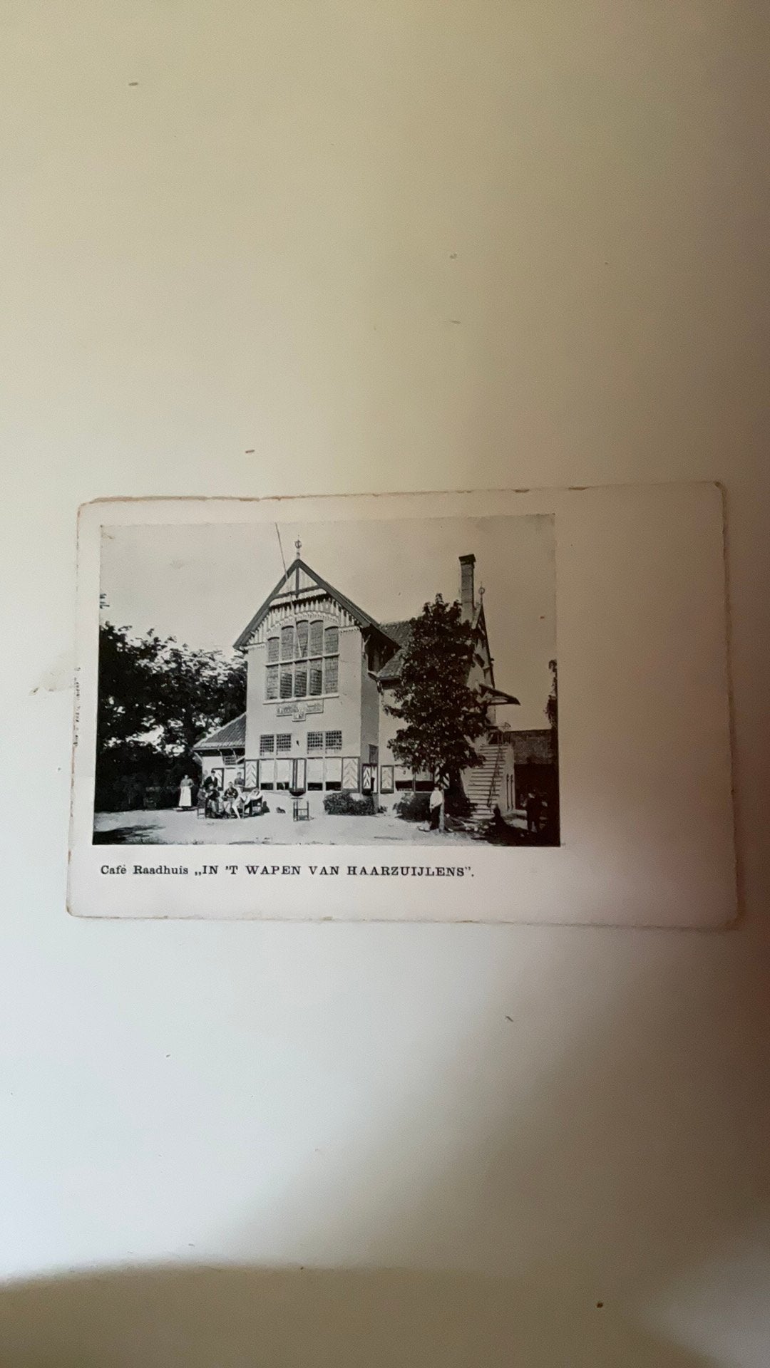 Cafe Raadhuis “in ‘t wapen van Haarzuijlens”, Verzenden, Ongelopen, Utrecht