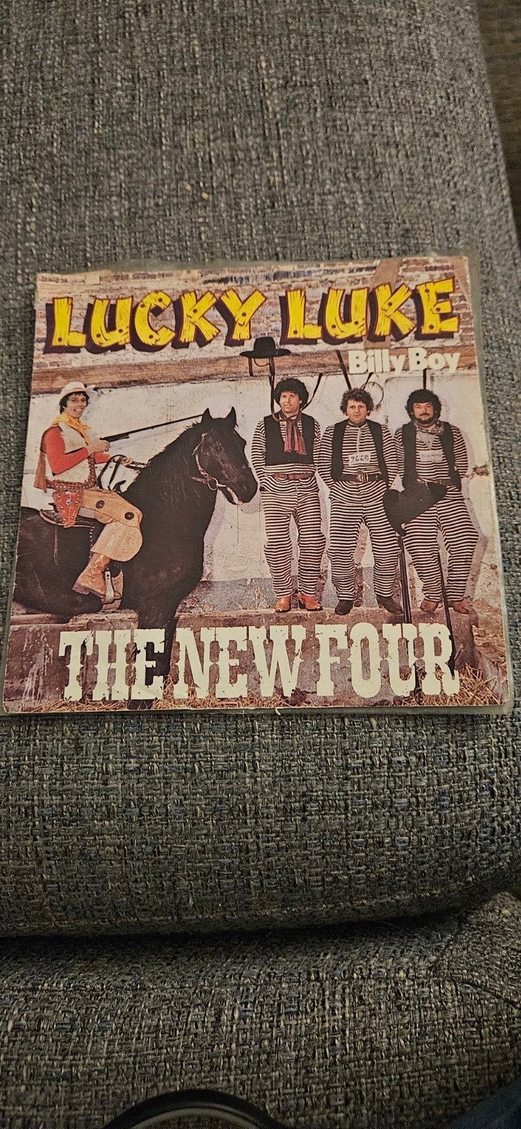 The New Four-Lucky Luke Zeldzaam alleen de hoes!!!, 7 inch, Gebruikt, Piraten en Zeemansliederen, Fotohoes
