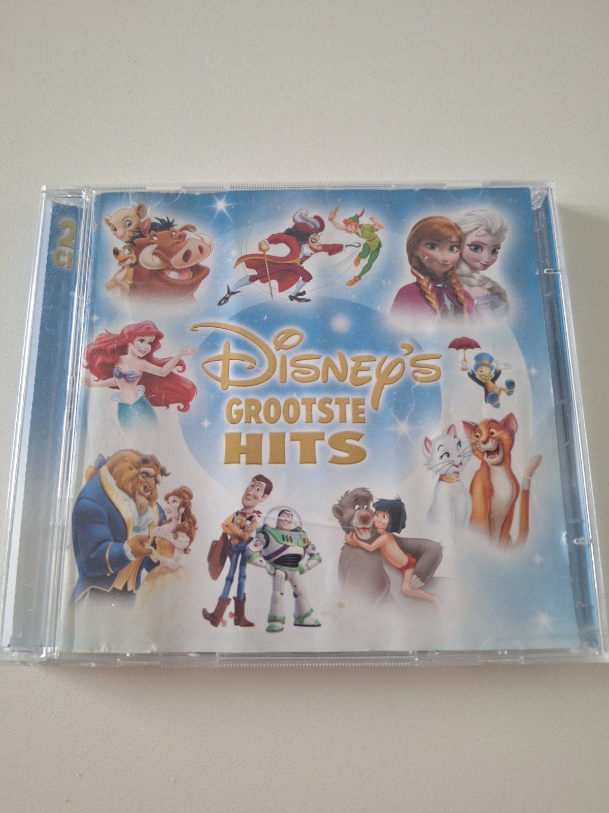 Disney's Grootste Hits CD - 2 CD's met bekende liedjes, Cd's en Dvd's, Gebruikt, Boxset, Ophalen of Verzenden, Muziek