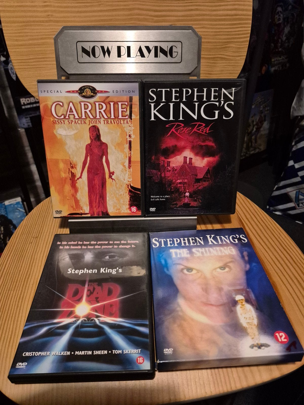 Stephen King DVD Collectie (4 films) - NL ondertiteld, Cd's en Dvd's, Vanaf 16 jaar, Ophalen of Verzenden, Gebruikt, Nederlands