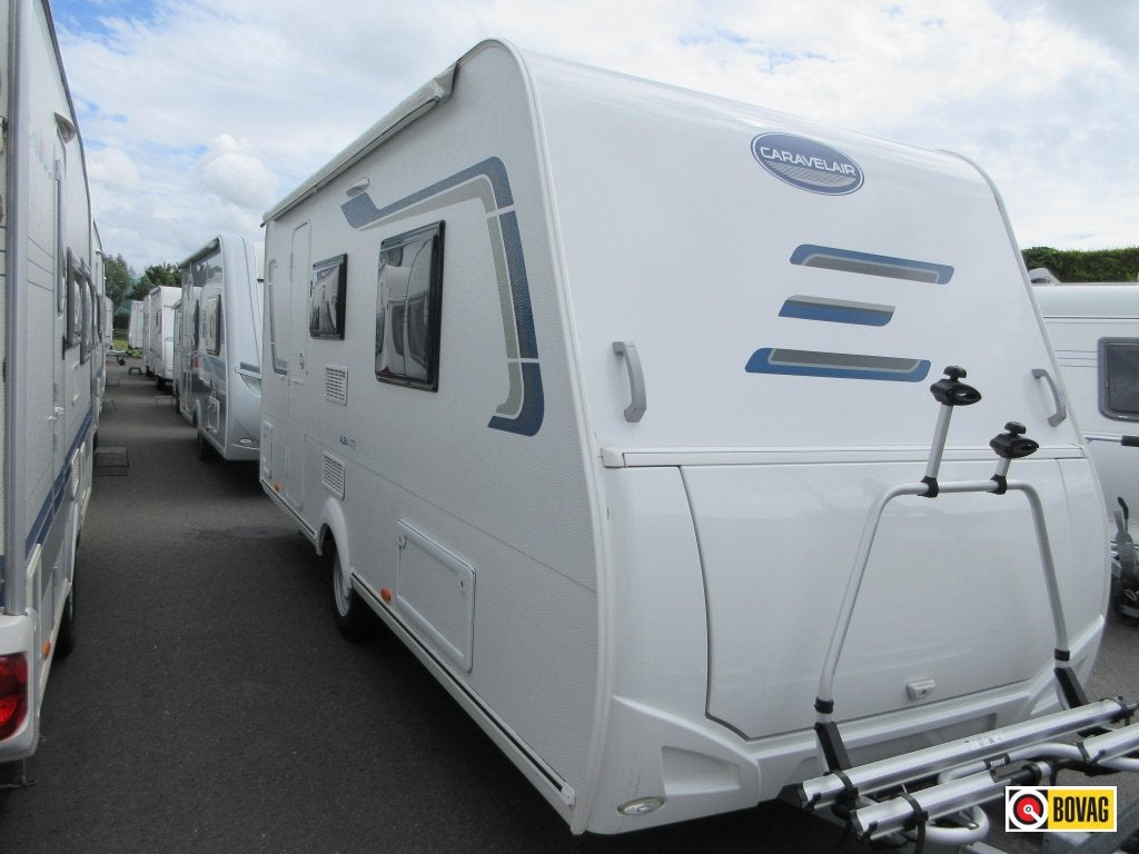Caravelair Alba 472 + Mover/ Fietsenrek, Schokbreker, Treinzit, Overige typen, Caravelair