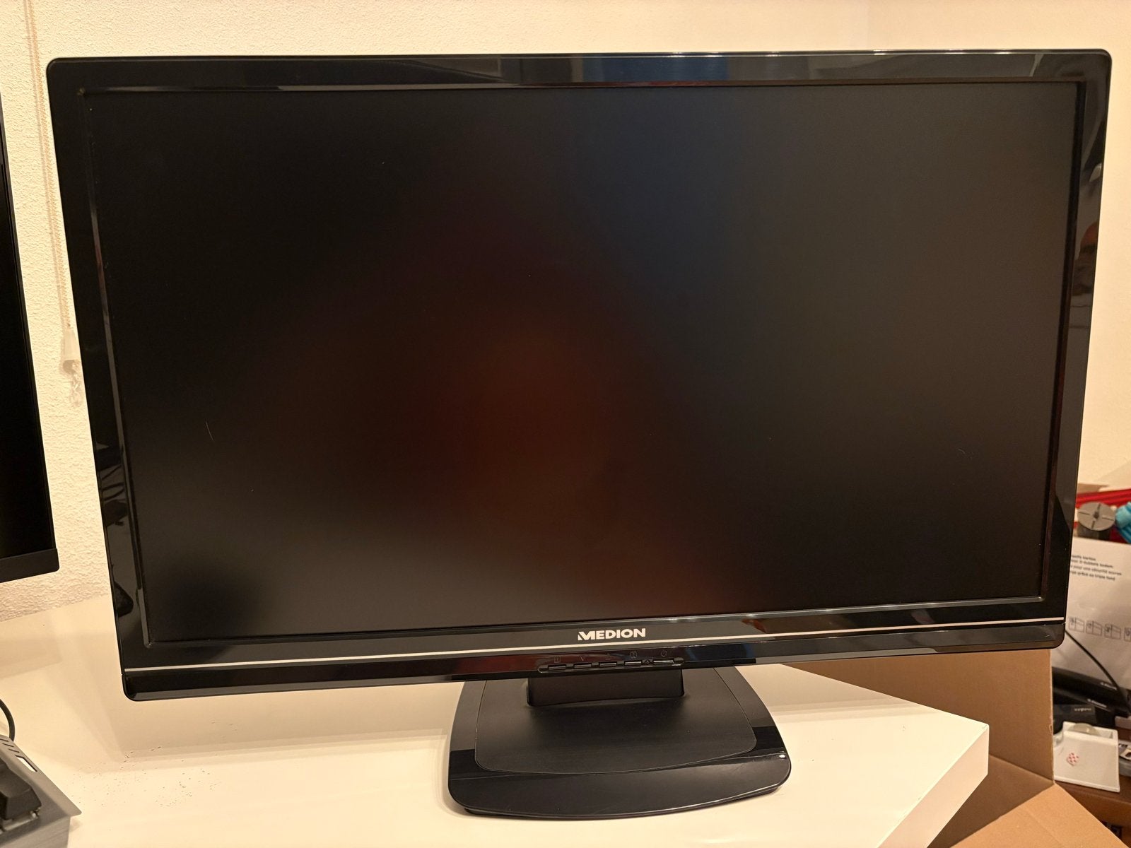 Medion 23.6" Full HD Monitor (MD 20110) met kabels, Ophalen, Kantelbaar, Full HD, Onbekend