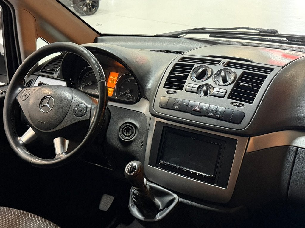 Mercedes-Benz Vito 113 CDI 320 Lang DC Nap|Camera|Airco|Trek, Auto's, Bestelauto's, Euro 5, Gebruikt, 4 cilinders, Wit