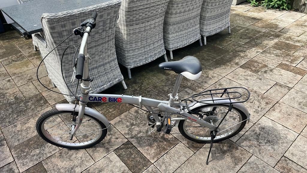 Leuke vouwfiets, Fietsen en Brommers, Fietsen | Vouwfietsen, Ophalen of Verzenden, Gebruikt, 20 inch of meer, Versnellingen