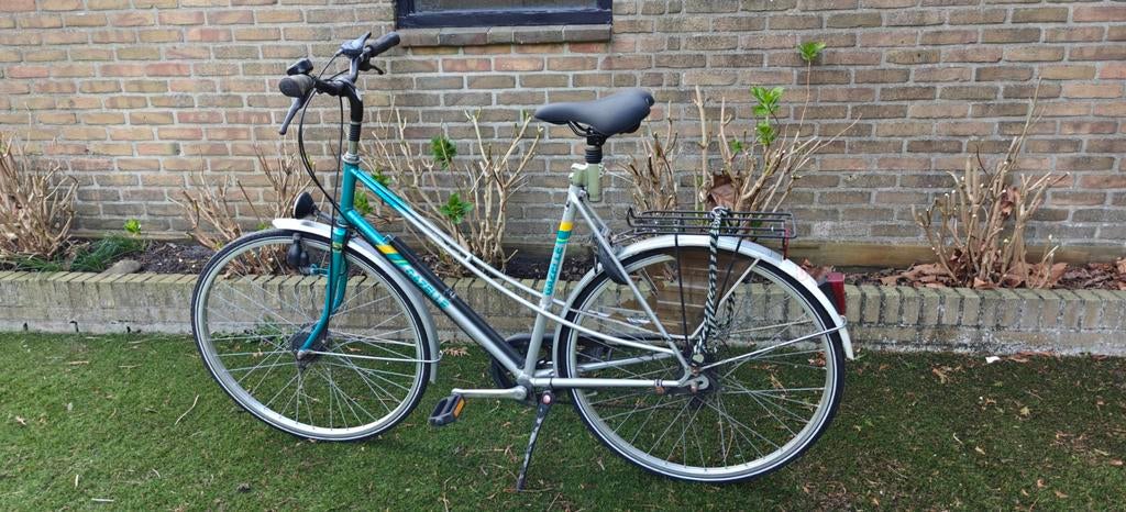 Gazelle damesfiets, Fietsen en Brommers, Ophalen, Velgrem, Versnellingen, Gazelle