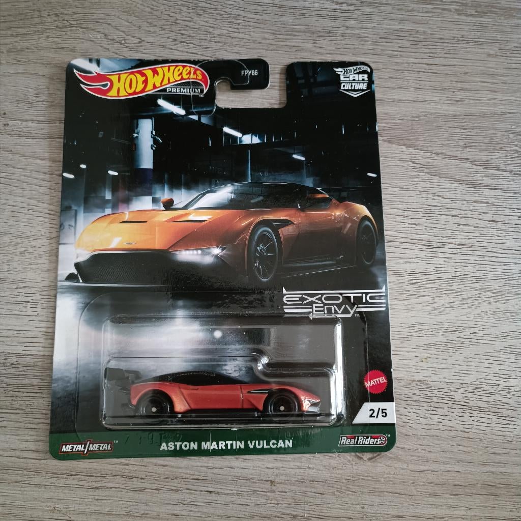 hot wheels Aston Martin Vulcan Exotic Envy, Ophalen of Verzenden, Nieuw, Auto