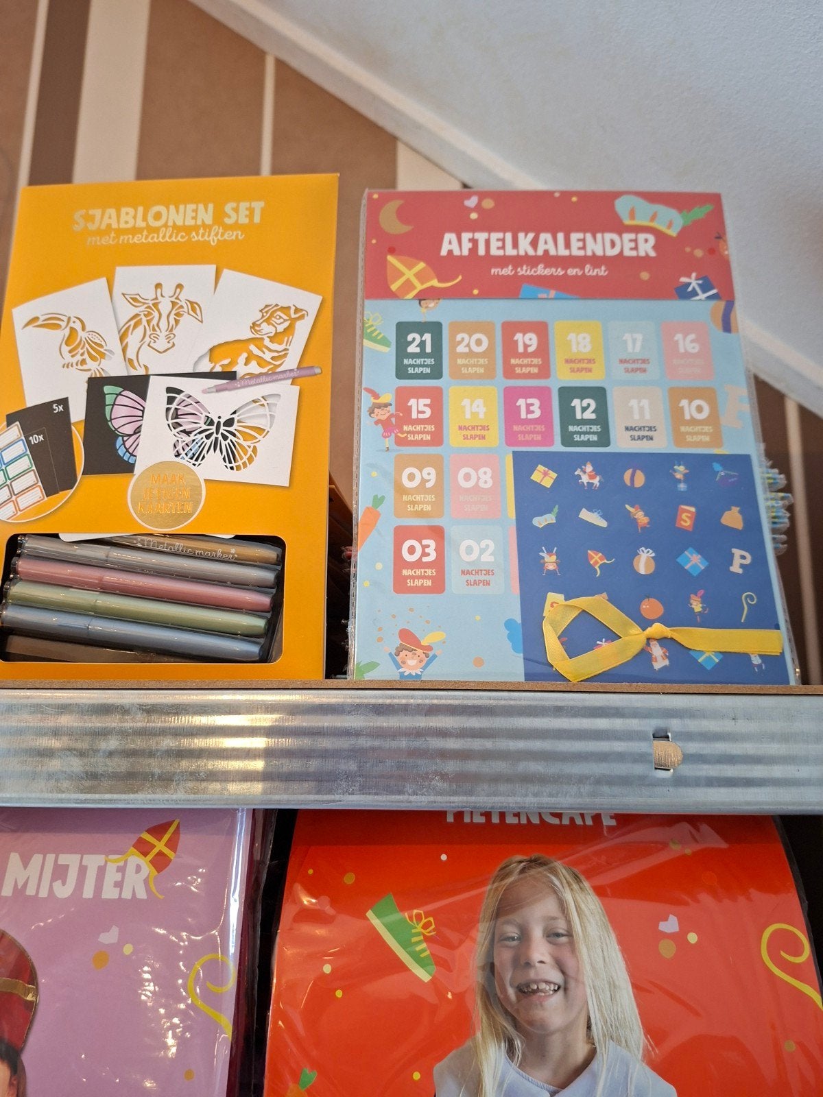 aftelkallender sinterklaas, Ophalen of Verzenden, Nieuw