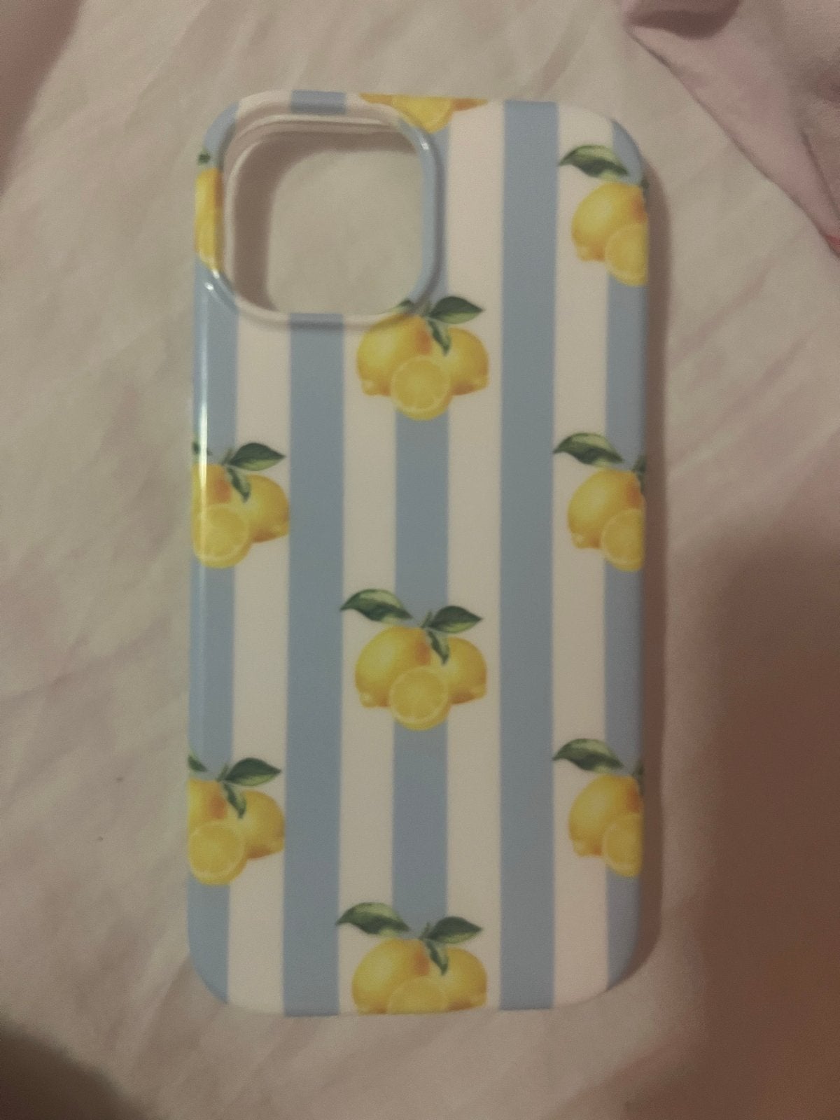 Telefoonhoesje met citroenprint voor iPhone, Kunststof, Overige merken, Hoesje of Tasje, Ophalen of Verzenden