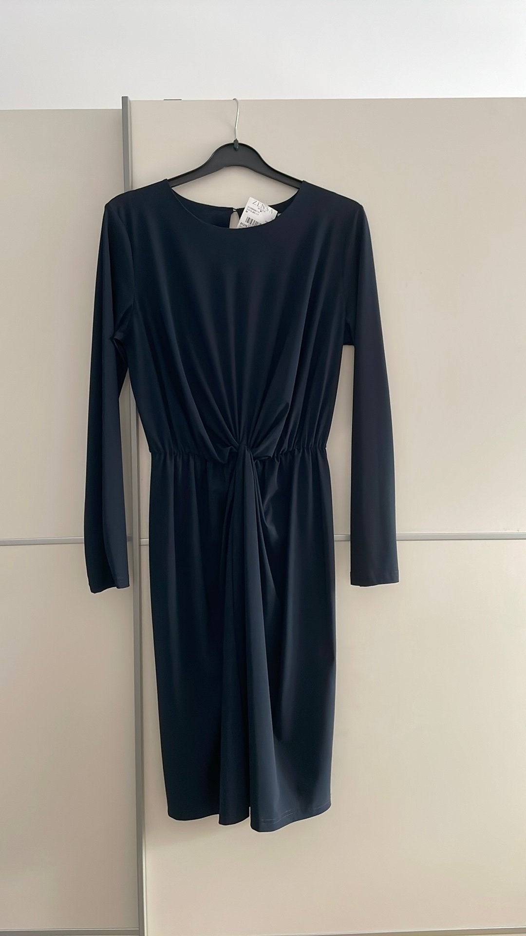 Nieuwe donkerblauwe dames jurk mt M, Kleding | Dames, Maat 38/40 (M), Blauw, Nieuw, Ophalen of Verzenden