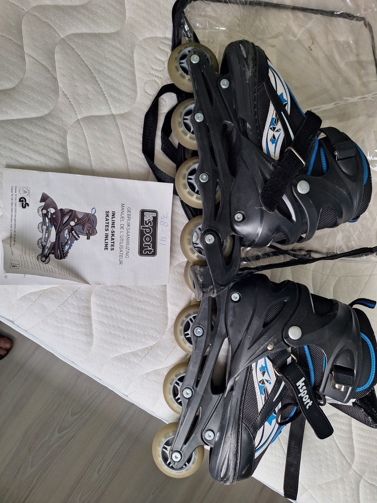 Ksport Inline Skates - Verstelbaar (Maat 38-41), Kinderen, Inline skates 4 wielen, Ophalen, Overige merken