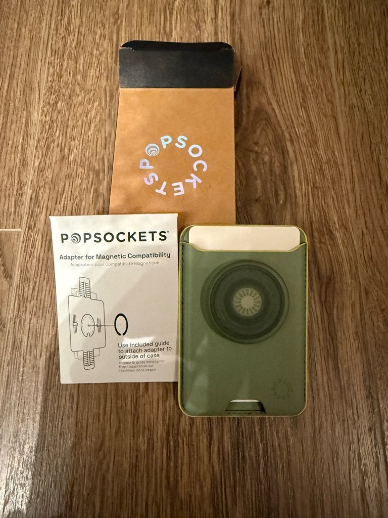 Softgoods Magsafe Popwallet+ eucalyptus, Ophalen of Verzenden, Zo goed als nieuw, Overige typen, Apple