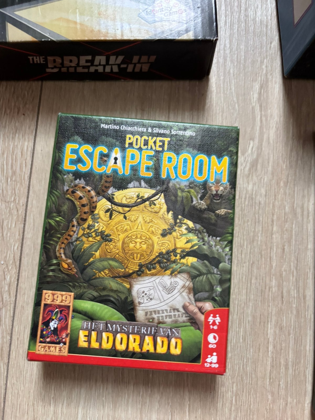 Pocket escape room het mistery van eldorado, Hobby en Vrije tijd, Gezelschapsspellen | Kaartspellen, Ophalen of Verzenden, Zo goed als nieuw