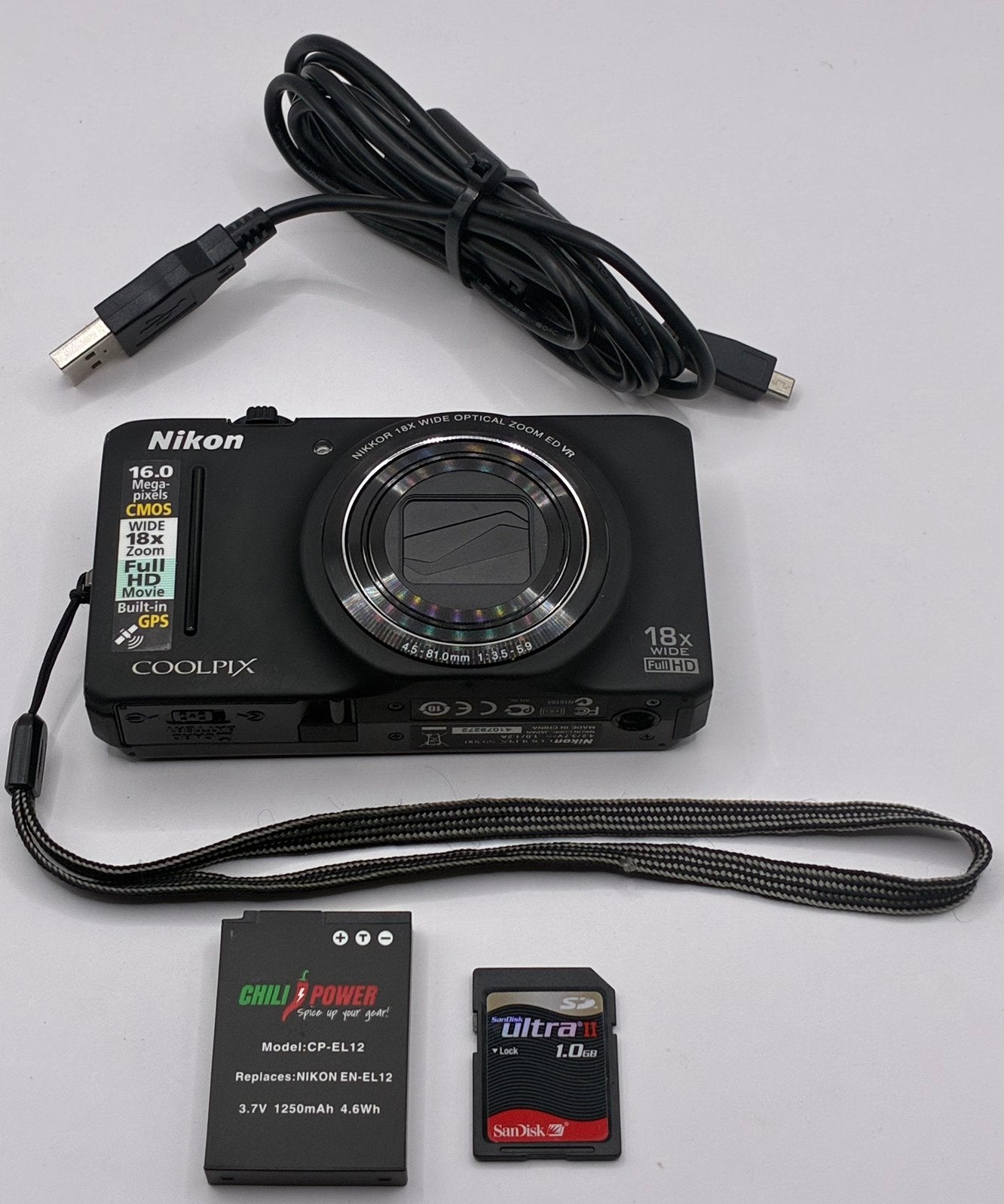 Nikon coolpix S9300 - compact camera, Ophalen of Verzenden, Zo goed als nieuw, Nikon, 8 keer of meer