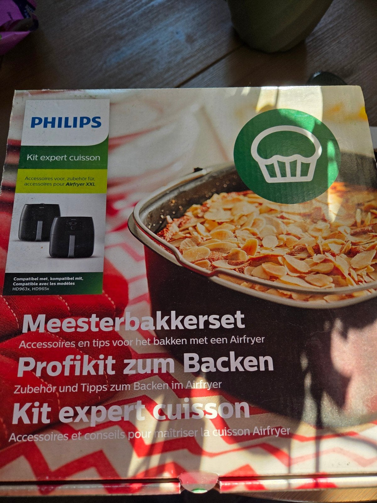 Philips XXL Meesterbakkerset - Nieuw in doos, Ophalen, Nieuw, Airfryer XXL
