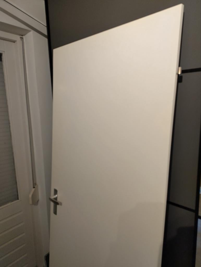 Standaard opdekdeur 80/78x202 cm, Ophalen, 80 tot 100 cm, Binnendeur, Zo goed als nieuw