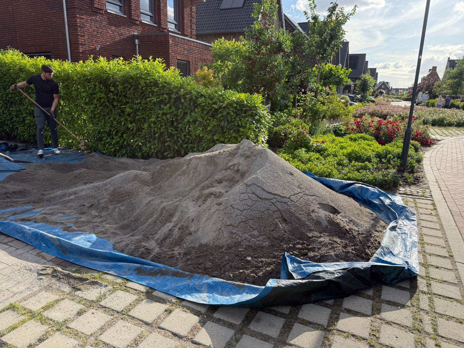 Gratis af te halen! 1,5m3 granulaat 0/4 tbv kunstgras, Tuin en Terras, Ophalen, Nieuw, Overige typen