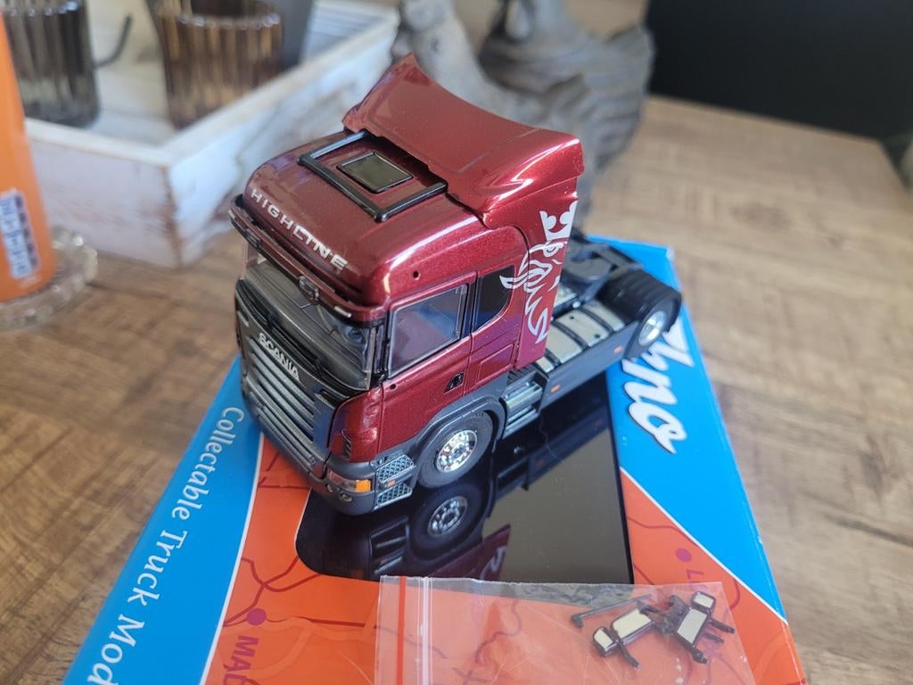Scania higline truck, Hobby en Vrije tijd, Modelauto's | 1:50, T, Nieuw, T, Tekno