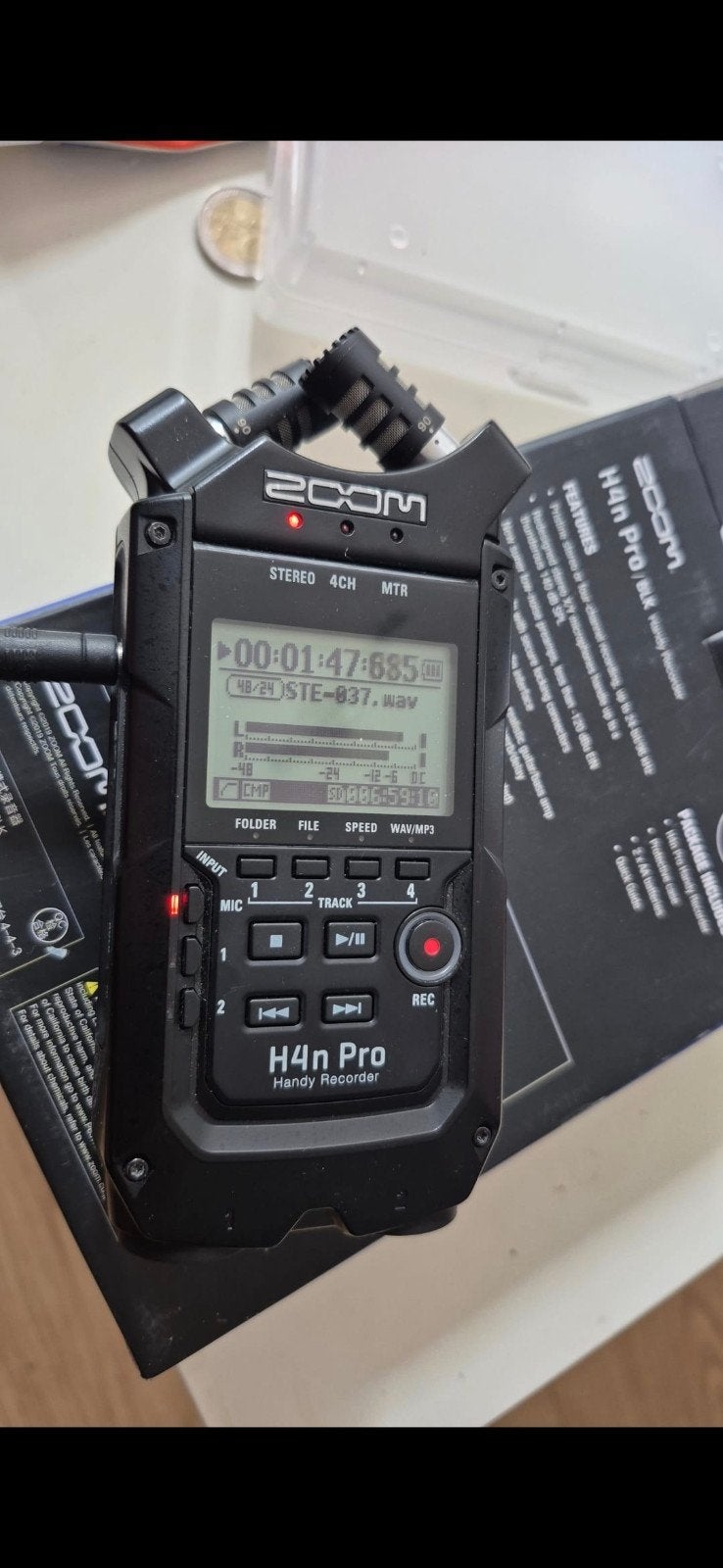 Zoom H4n Pro Recorder ZGAN - Perfecte Staat, Ophalen