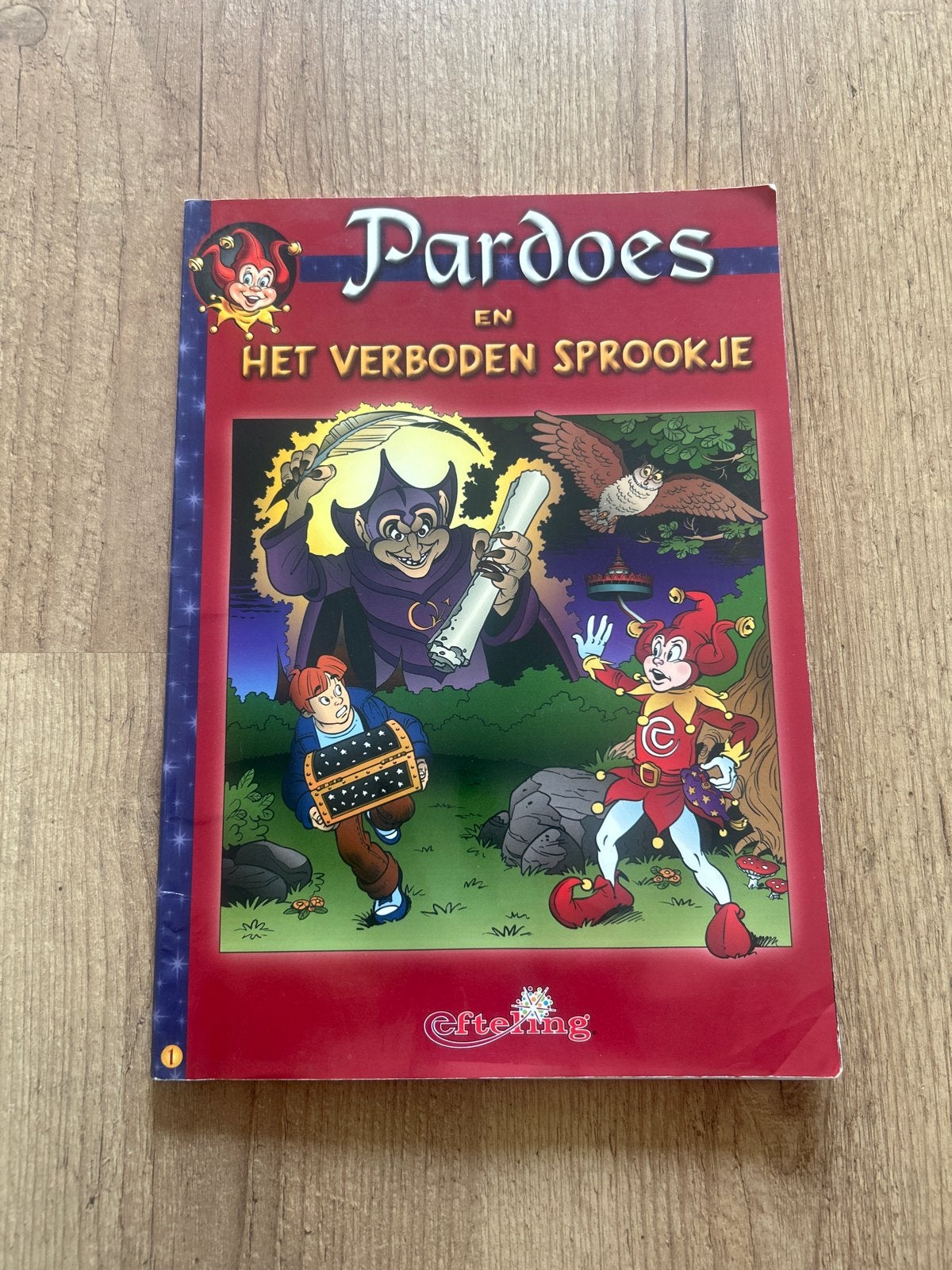 Pardoes en het Verboden Sprookje - Efteling stripboek, Boeken, Eén stripboek, Ophalen of Verzenden, Gelezen