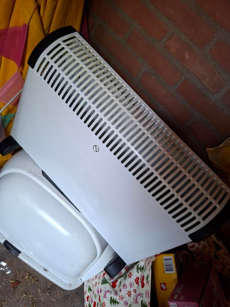 Elektrische kachel - 2000W - Wit, Gebruikt, Overige soorten, Elektrisch, Ophalen of Verzenden