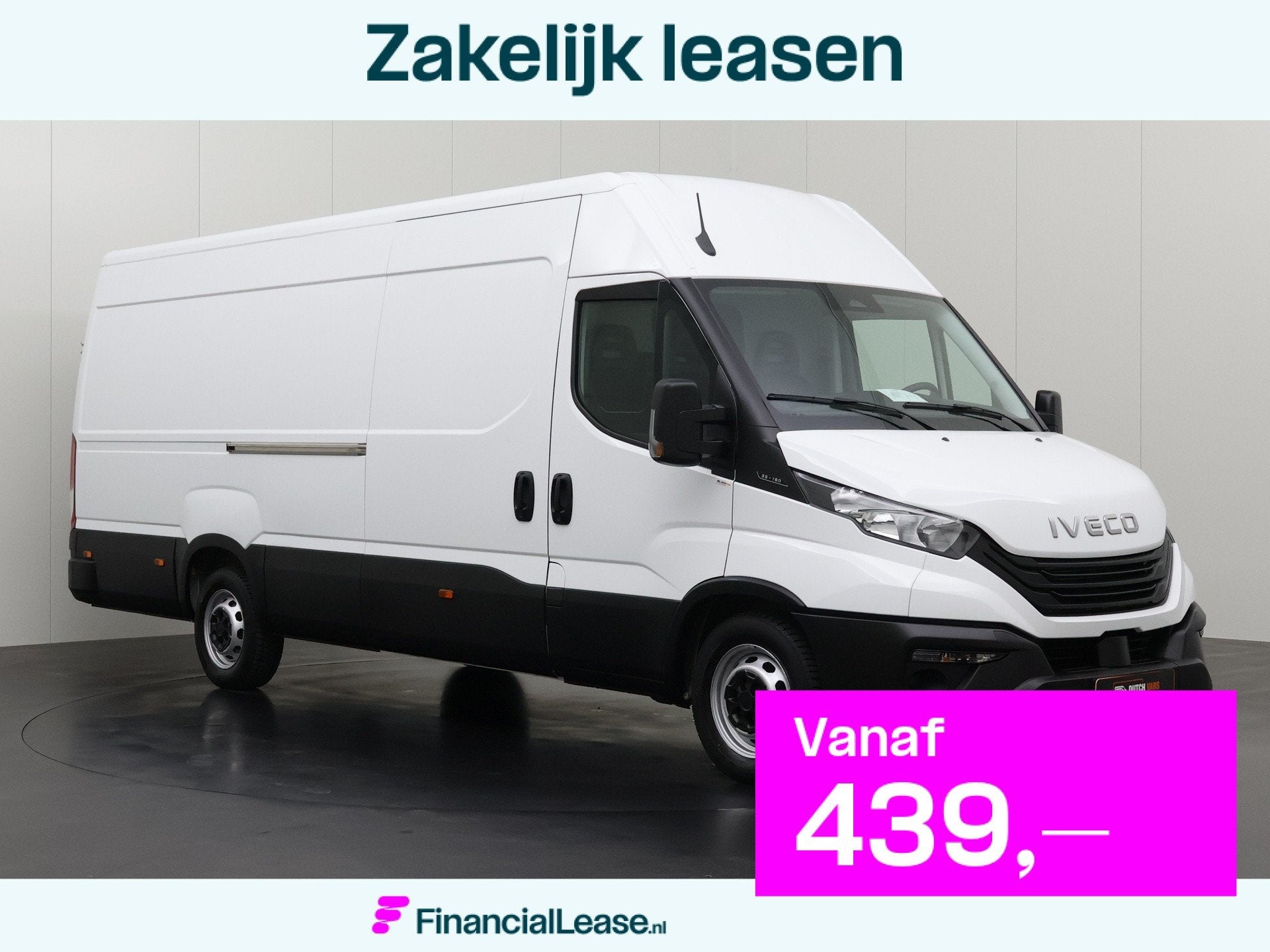 Iveco Daily 35S16 L4H2 Maxi ( Model 2025 ) | Fabriekgarantie, Stof, Gebruikt, 156 pk, Iveco