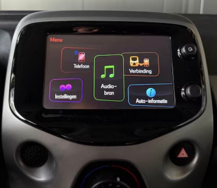 Origineel touchscreen Toyota Aygo / Peugeot 108 / Citroën C1, Ophalen of Verzenden, Zo goed als nieuw