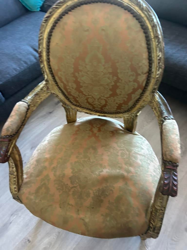 Louis X1V chair, Ophalen