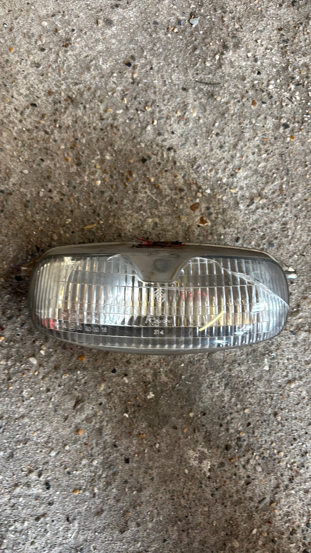 Zip type 1/2/3 koplamp, Ophalen of Verzenden, Gebruikt, Koplamp, Piaggio