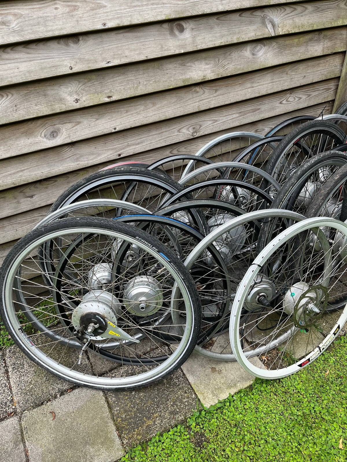 Partij voorwielmotoren - circa 30 stuks, Ophalen, Gebruikt, Elektrische fiets, Motor