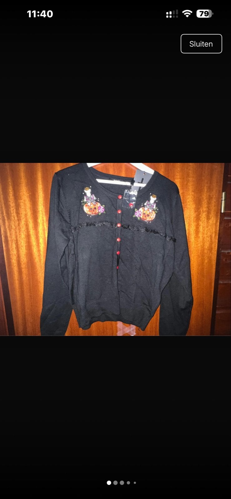 Banned Alternative Cardigan Poison Bottle Nieuw met kaartjes, Ophalen of Verzenden, Nieuw, Maat 46/48 (XL) of groter, Zwart