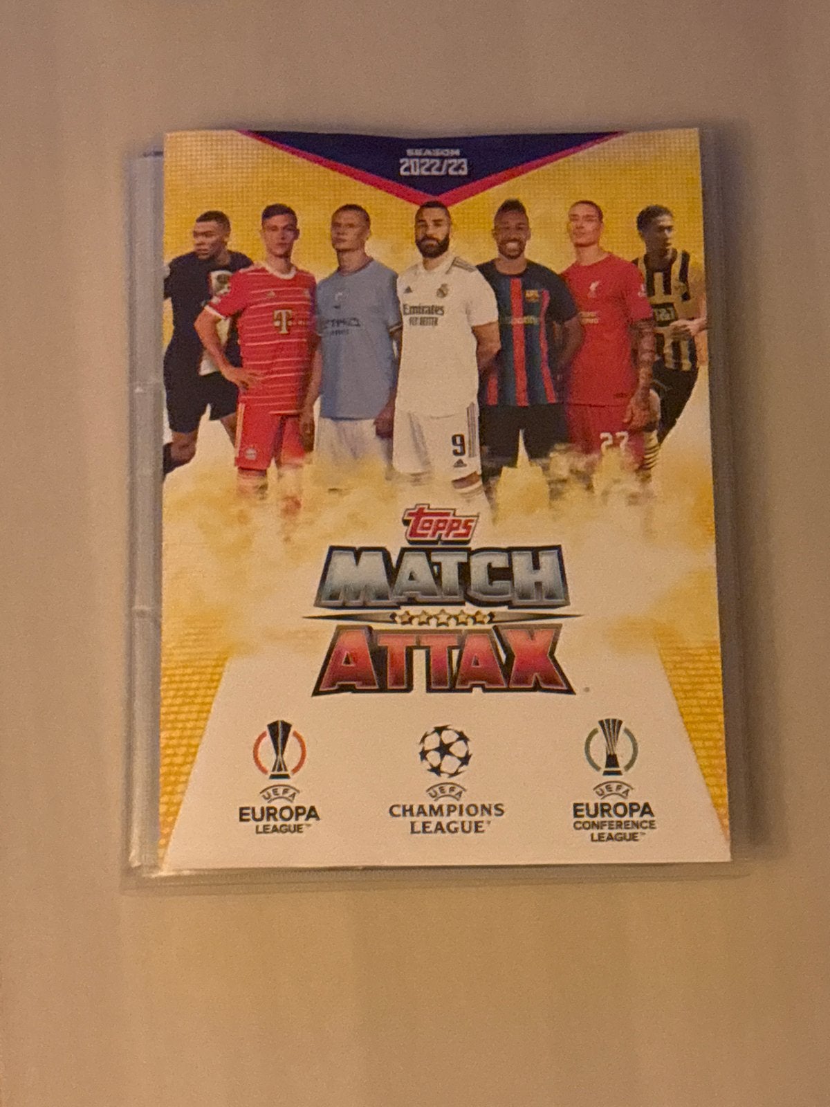 Topps Match Attax 2022/23 Champions League Map, Verzenden, Zo goed als nieuw, Buitenlandse clubs, Spelerskaart